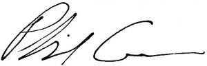 Phil Crone Signature