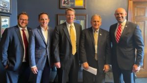 Dallas Builders Association Members Visit with Congressman Elzey