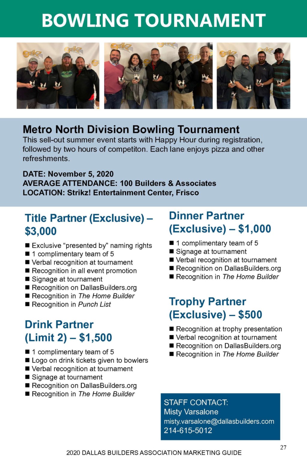 Marketing Materials • Dallas Builders Association