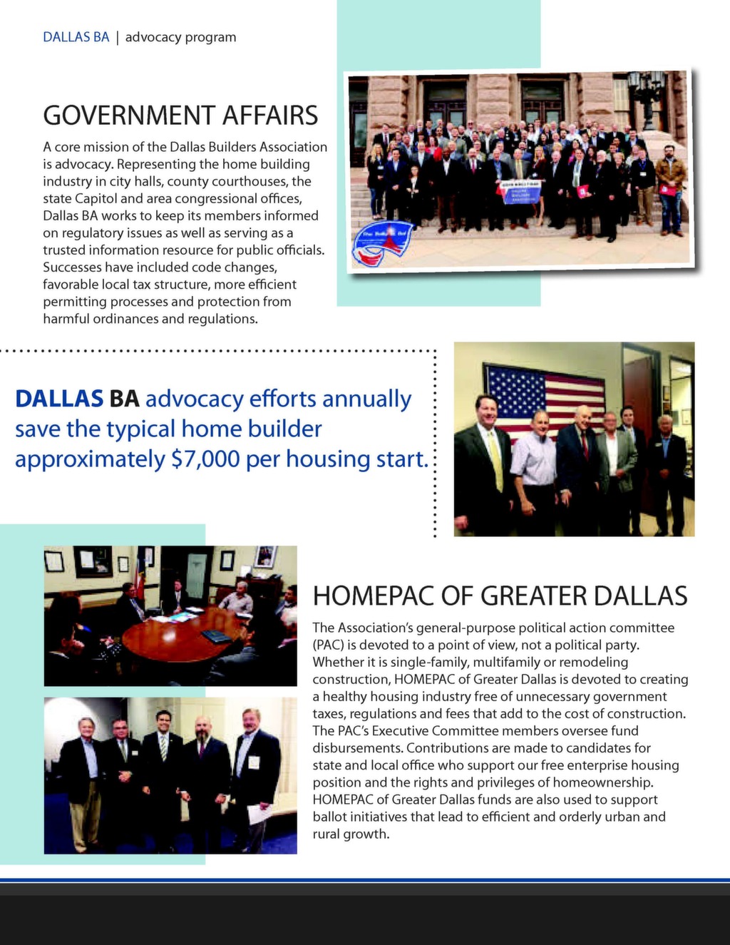 Membership Brochure • Dallas Builders Association